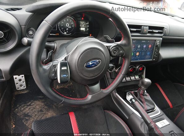 JF1ZDBF17N8700801 2022 SUBARU BRZ Белый Вид панели приборов