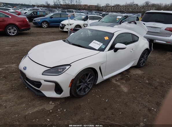 JF1ZDBF17N8700801 2022 SUBARU BRZ Белый Передняя левая четверть