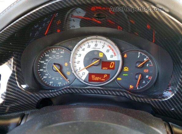 JF1ZNAA14J8701784 2018 TOYOTA 86 Синий Вид щитка приборов