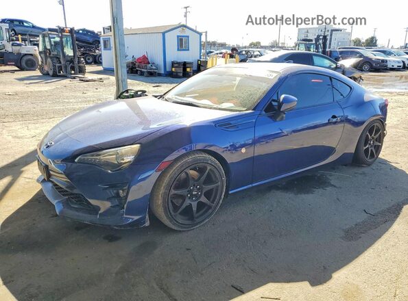 JF1ZNAA14J8701784 2018 TOYOTA 86 Синий Передняя левая четверть