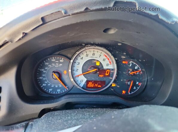 JF1ZNAA17H9711049 2017 TOYOTA 86 Черный Вид щитка приборов