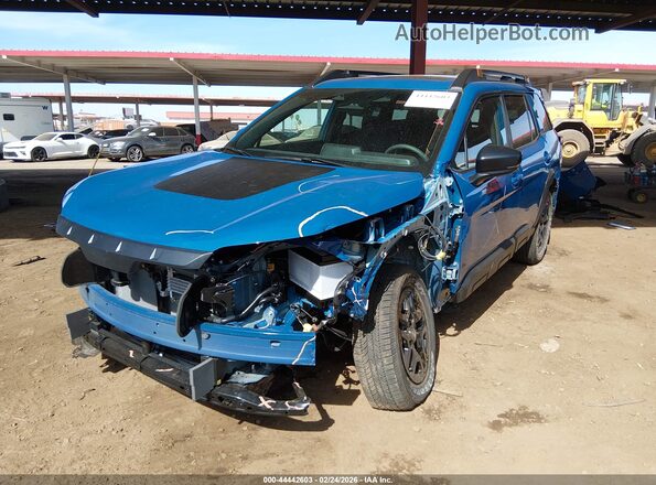 JF2BURLD4TY474959 2026 SUBARU OUTBACK Blue Առջևի ձախ երեք քառորդ տեսարան