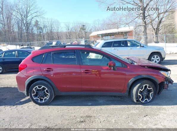 JF2GPABC1H8212010 2017 SUBARU CROSSTREK Бордовый Панорамный вид салона 360°
