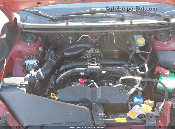 JF2GPABC1H8212010 2017 SUBARU CROSSTREK Бордовый Вид сзади