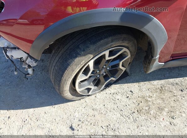 JF2GPABC1H8212010 2017 SUBARU CROSSTREK Бордовый Вид щитка приборов
