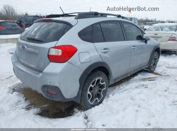 JF2GPABC5HH255507 2017 SUBARU CROSSTREK Серый Задняя правая четверть