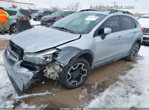 JF2GPABC5HH255507 2017 SUBARU CROSSTREK Серый Передняя левая четверть