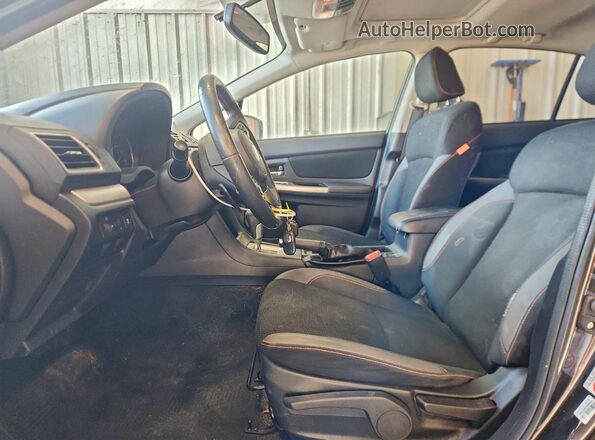 JF2GPABC6G8319097 2016 SUBARU CROSSTREK Синий Вид салона спереди