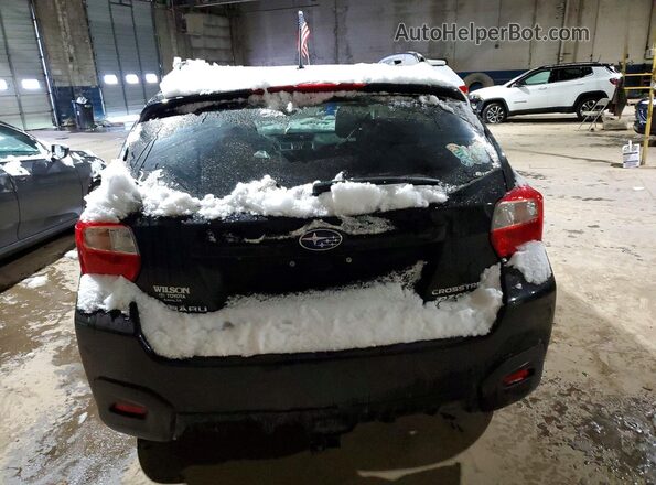 JF2GPABC7G8343537 2016 SUBARU CROSSTREK Черный Вид сзади