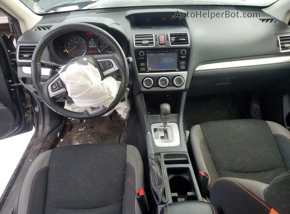 JF2GPABC7G8343537 2016 SUBARU CROSSTREK Черный Вид панели приборов