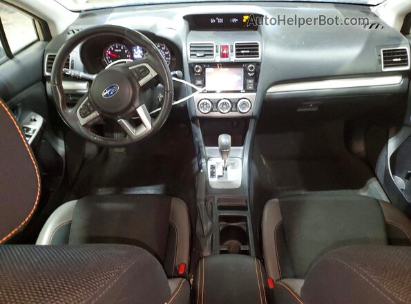 JF2GPABC9G8230916 2016 SUBARU CROSSTREK Зеленый Вид панели приборов