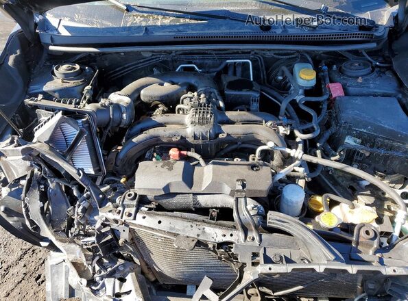 JF2GPABC9G8257338 2016 SUBARU CROSSTREK Серый Вид задней части салона