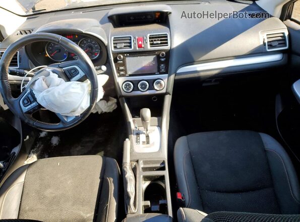 JF2GPABC9G8257338 2016 SUBARU CROSSTREK Серый Вид панели приборов