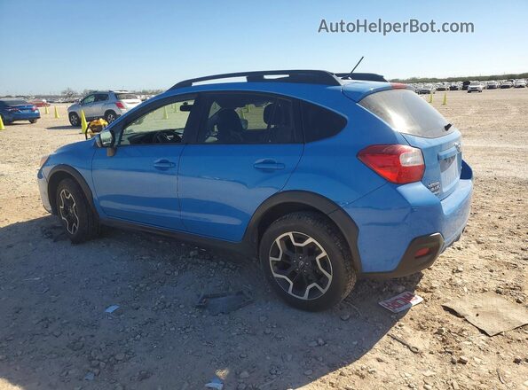 JF2GPABC9G8285219 2016 SUBARU CROSSTREK Синий Задняя левая четверть