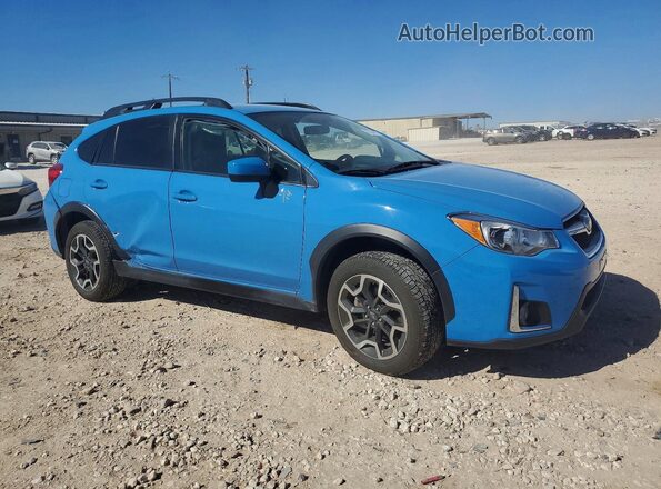 JF2GPABC9G8285219 2016 SUBARU CROSSTREK Синий Передняя правая четверть