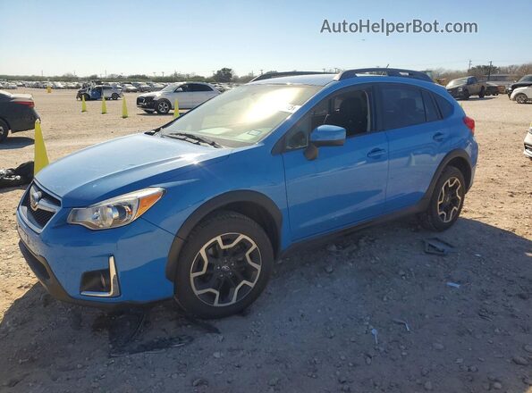 JF2GPABC9G8285219 2016 SUBARU CROSSTREK Синий Передняя левая четверть
