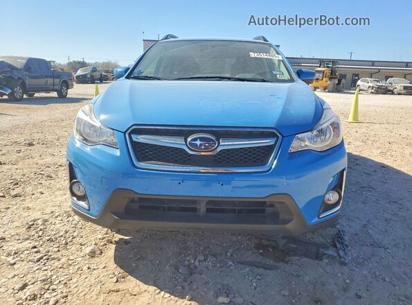 JF2GPABC9G8285219 2016 SUBARU CROSSTREK Синий Вид спереди