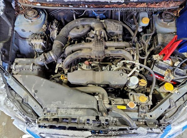 JF2GPABCXG8343824 2016 SUBARU CROSSTREK Синий Вид подкапотного пространства
