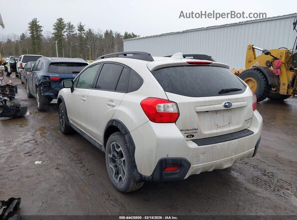JF2GPADC4G8313425 2016 SUBARU CROSSTREK White Tył lewy
