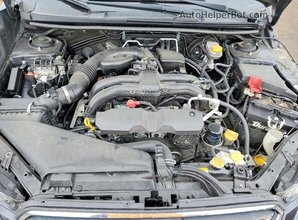 JF2GPADC6H8265461 2017 SUBARU CROSSTREK Gray Vista del compartimento del motor