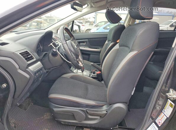 JF2GPADC6H8265461 2017 SUBARU CROSSTREK Gray Vista interior delantera