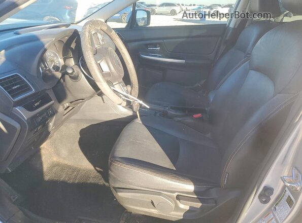 JF2GPAKC3G8224495 2016 SUBARU CROSSTREK Серебряный Вид салона спереди