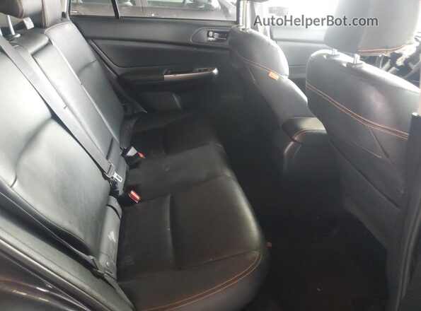 JF2GPAKCXG8302271 2016 SUBARU CROSSTREK Gray Widok tylnych siedzeń