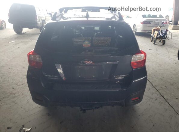 JF2GPAKCXG8302271 2016 SUBARU CROSSTREK Gray Widok z tyłu
