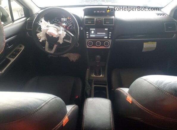 JF2GPAKCXG8302271 2016 SUBARU CROSSTREK Gray Widok deski rozdzielczej