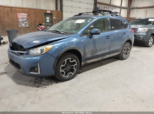 JF2GPALC2G8226897 2016 SUBARU CROSSTREK Blue Przód lewy
