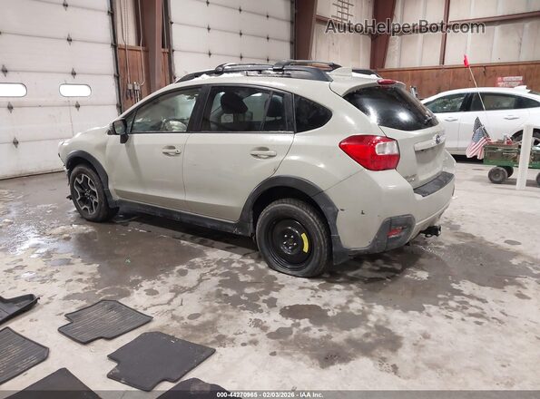 JF2GPANC4G8330658 2016 SUBARU CROSSTREK Желто-коричневый Задняя левая четверть