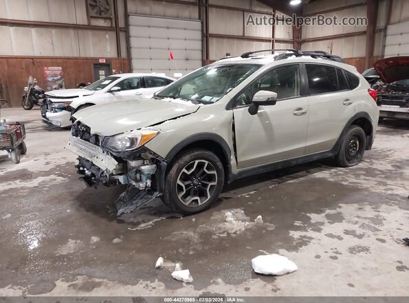 JF2GPANC4G8330658 2016 SUBARU CROSSTREK Желто-коричневый Передняя левая четверть