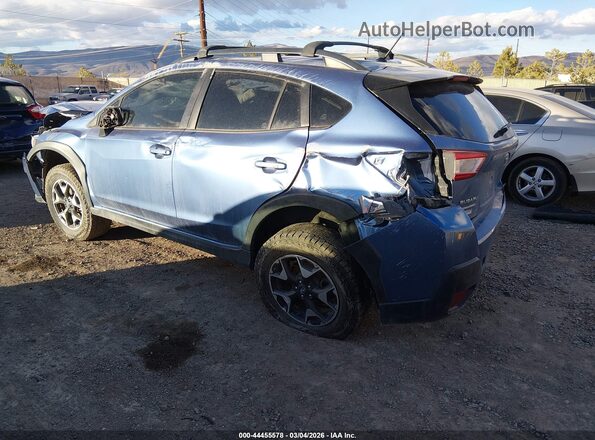 JF2GTAAC5KG273614 2019 SUBARU CROSSTREK Blue Trasero izquierdo
