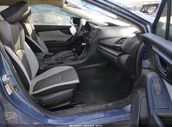 JF2GTAAC5KG273614 2019 SUBARU CROSSTREK Blue Vista interior delantera