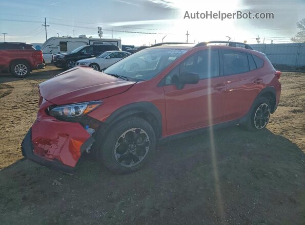 JF2GTABCXPH314061 2023 SUBARU CROSSTREK Красный Передняя левая четверть