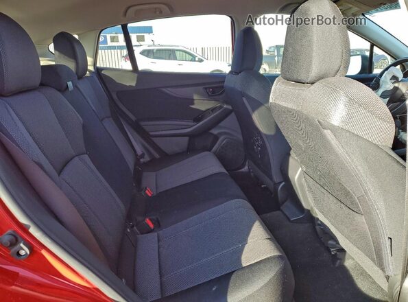 JF2GTABCXPH314061 2023 SUBARU CROSSTREK Красный Вид задней части салона