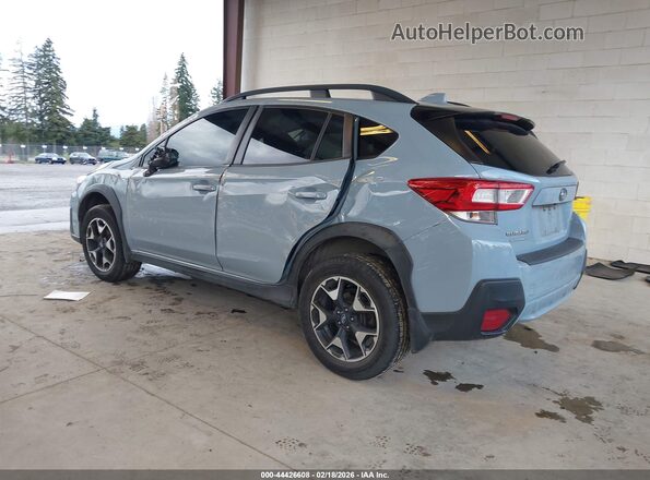 JF2GTACC5KH231273 2019 SUBARU CROSSTREK Light Blue Задняя левая четверть