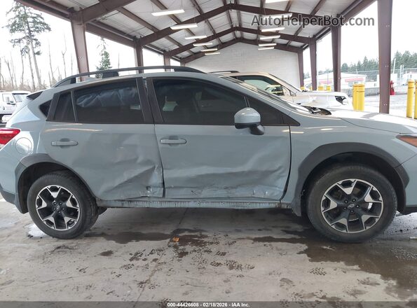 JF2GTACC5KH231273 2019 SUBARU CROSSTREK Light Blue Вид спереди