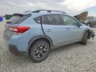 2018 Subaru Crosstrek Premium Синий vin: JF2GTADC9J8204994