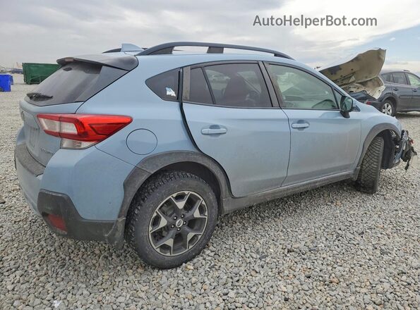 JF2GTADC9J8204994 2018 SUBARU CROSSTREK Синий Задняя правая четверть
