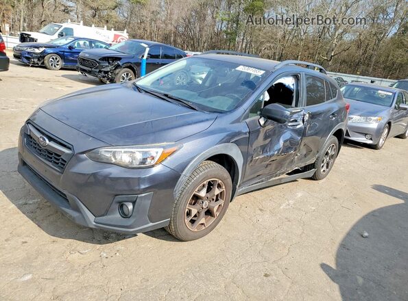 JF2GTADCXJH244002 2018 SUBARU CROSSTREK Серый Передняя левая четверть