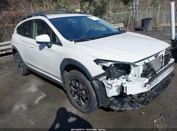 JF2GTAEC3K8389527 2019 SUBARU CROSSTREK Белый Передняя правая четверть