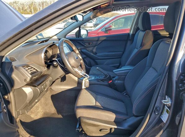 JF2GTAEC5NH239925 2022 SUBARU CROSSTREK Серый Вид салона спереди