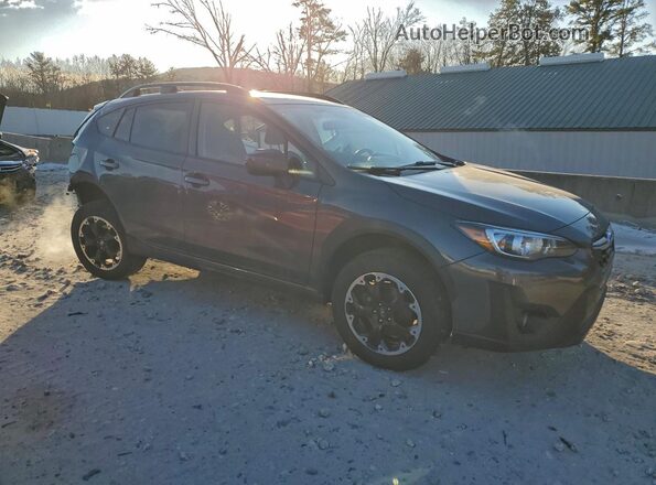 JF2GTAEC5NH239925 2022 SUBARU CROSSTREK Серый Передняя правая четверть