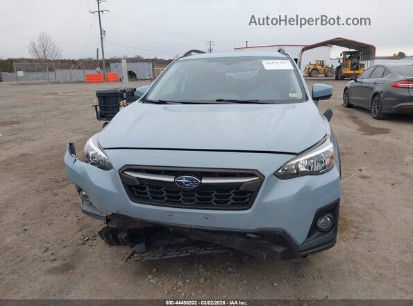 JF2GTAEC6KH317785 2019 SUBARU CROSSTREK Blue Вид щитка приладів