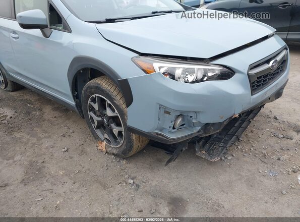 JF2GTAEC6KH317785 2019 SUBARU CROSSTREK Blue Вид спереду