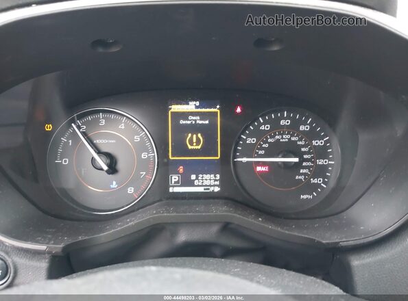 JF2GTAEC6KH317785 2019 SUBARU CROSSTREK Blue Вид задніх сидінь