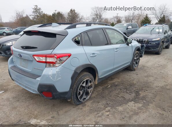 JF2GTAEC6KH317785 2019 SUBARU CROSSTREK Blue Задня права чверть