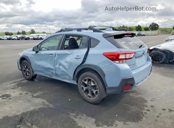 JF2GTAEC8K8338802 2019 SUBARU CROSSTREK Синий Задняя левая четверть
