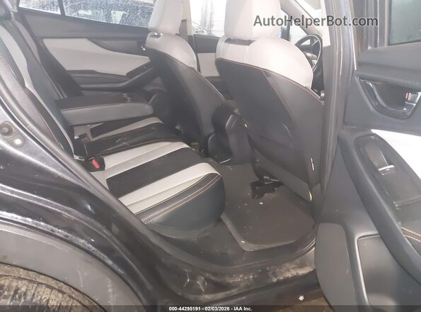 JF2GTAJC2JH283784 2018 SUBARU CROSSTREK Black Widok naklejki z numerem VIN
